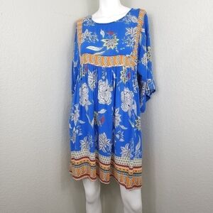 Shoreline Bohemian Swimsuit Cover Dress Size Small
